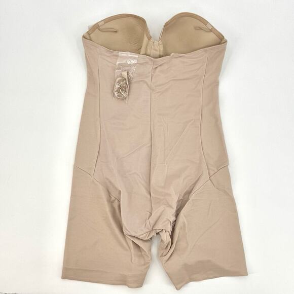 NEW Nude Miraclesuit Shapewear Extra Firm Long Leg Bodybriefer Women’s Size 40C - Picture 3 of 11